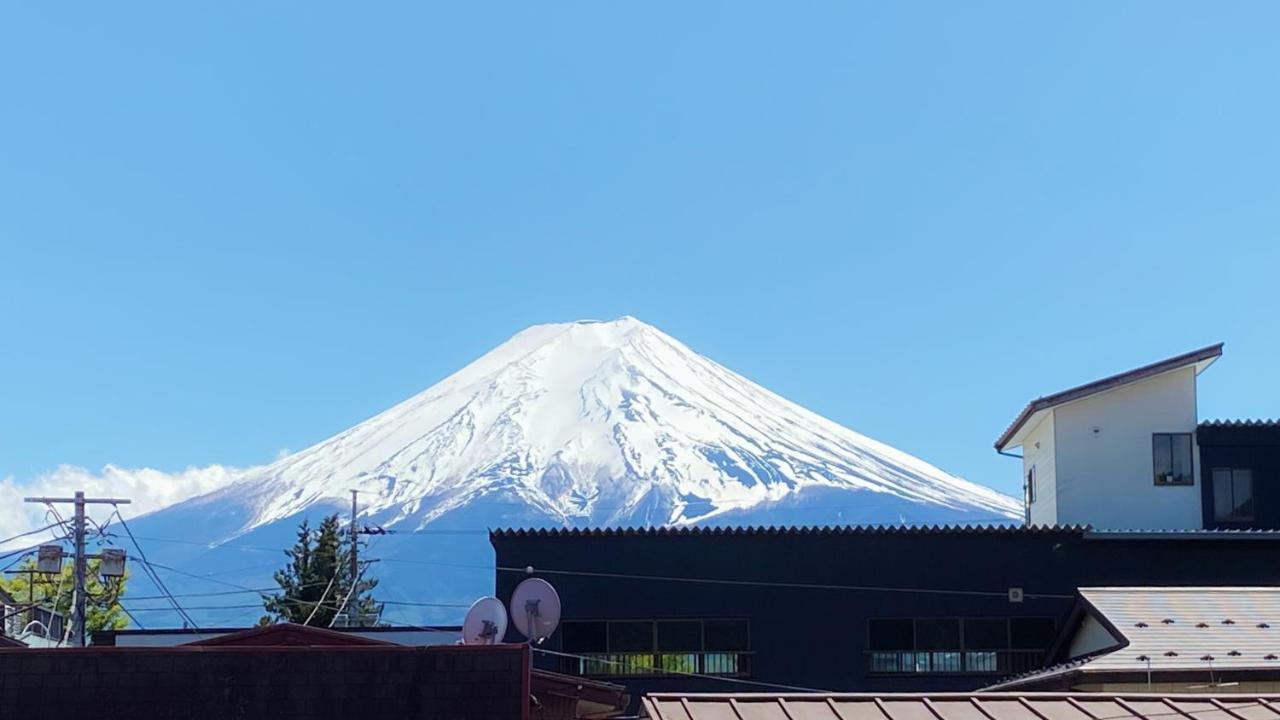 安野月江苑 Anno Gekkouen Fuji Villa Fudzsijosida Kültér fotó